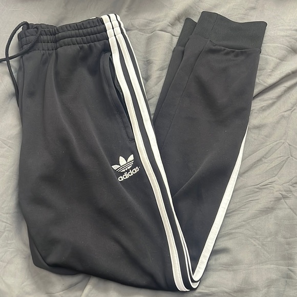 Men’s Small Adidas Track Pants Black - Picture 2 of 9